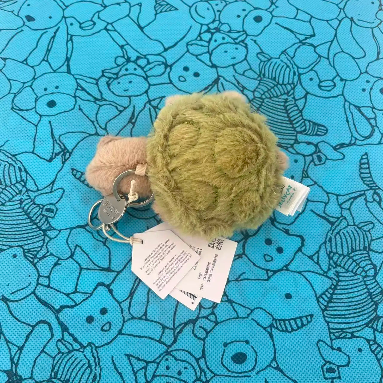New UK Limited Edition Tea Bag Marshmallows Cartoon Doll Cat Interactive Toy Pet Girl Gift Graduation Season Gift Keychain