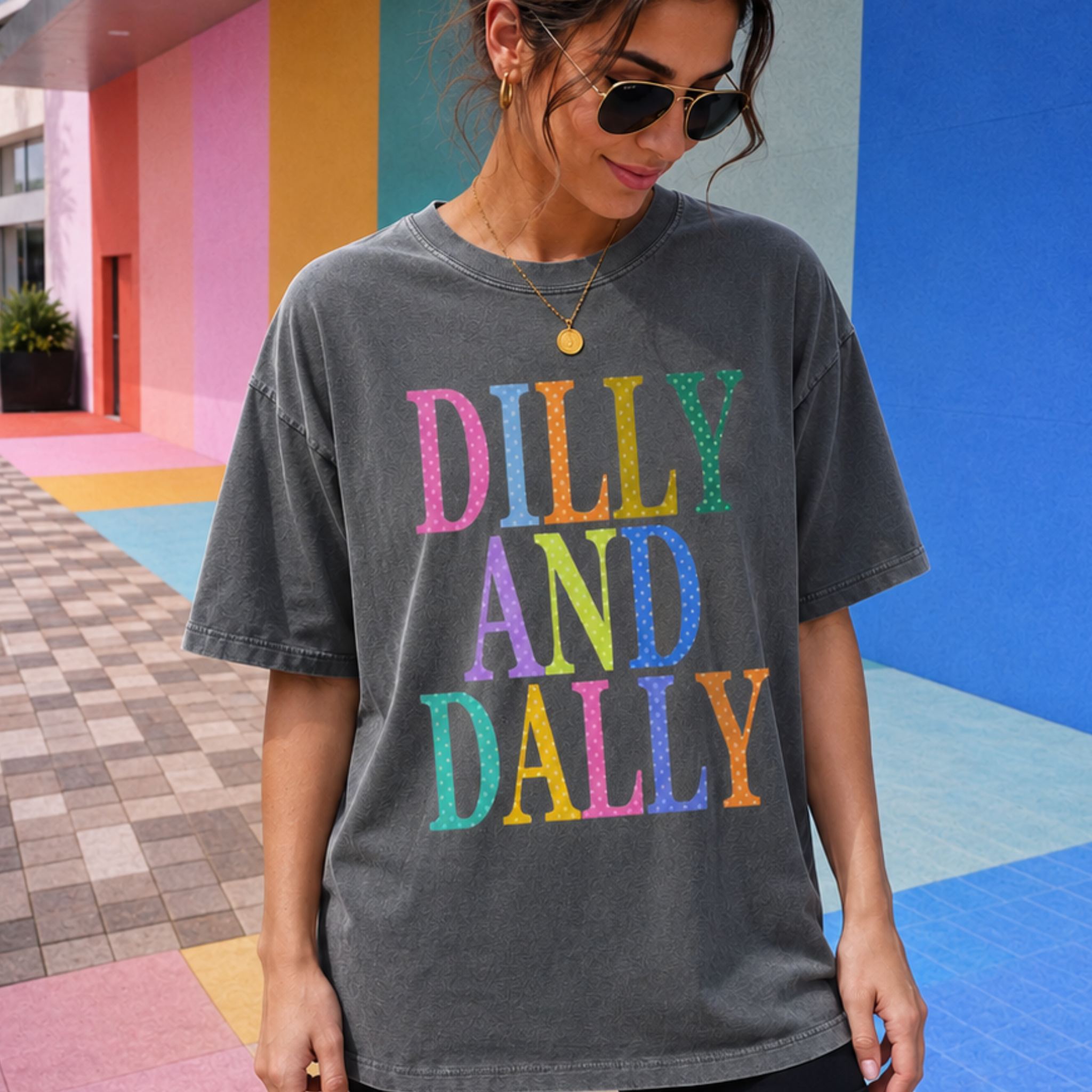 Dilly and Dally Graphic Tee