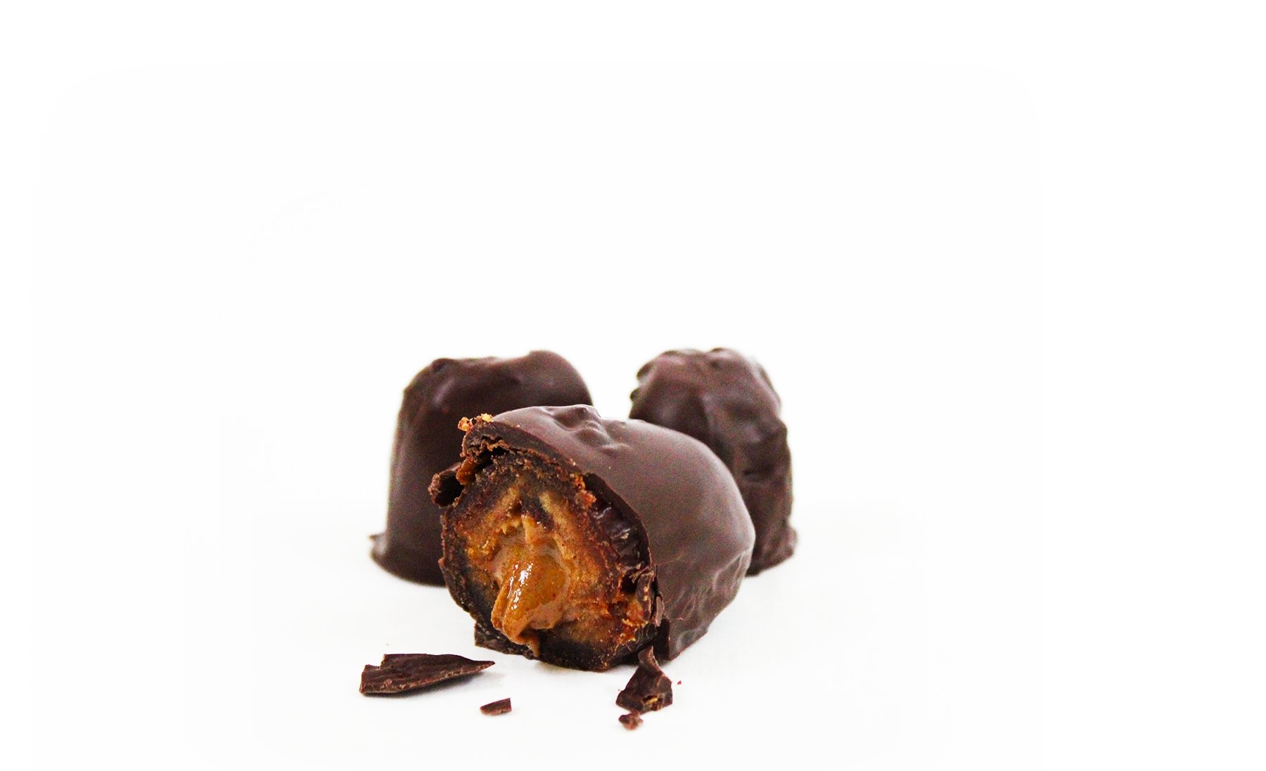 Spiced Dark Chocolate Stuffed Medjool Dates - 4 Pack