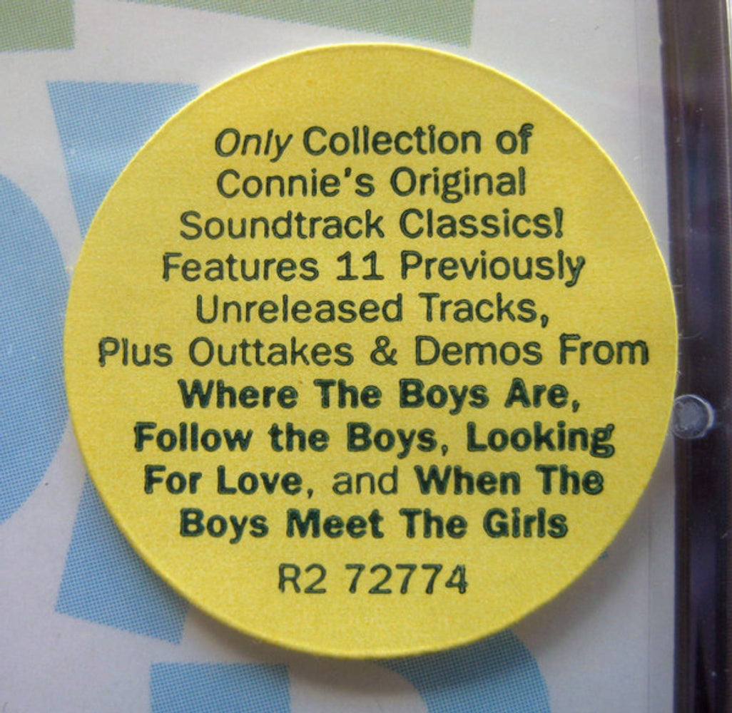 Connie Francis – Where the Boys Are: Connie Francis in Hollywood (CD)
