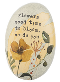 Flower Inspirational Painted Art Rocks