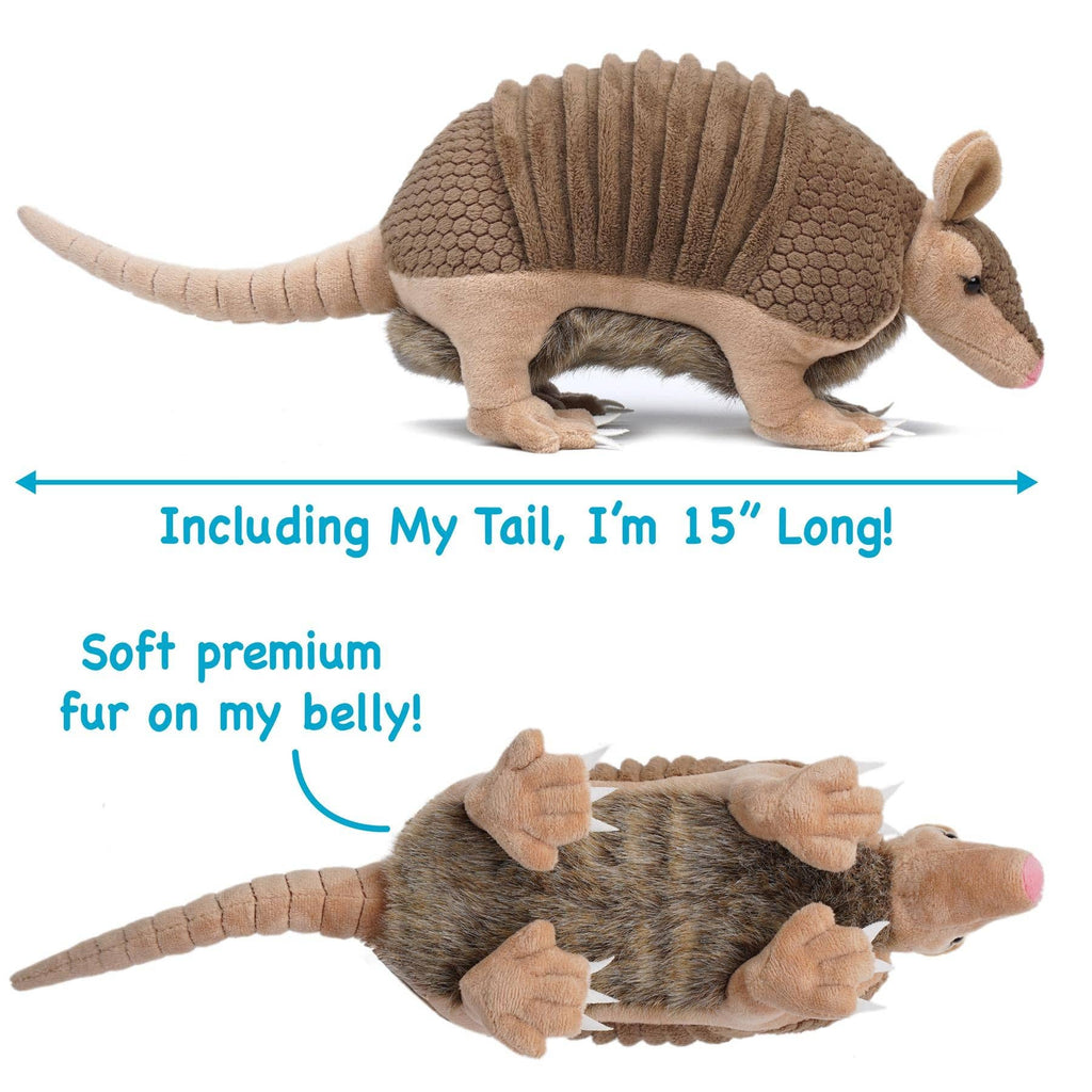 Mike the Texas Armadillo 10" Premium Plush — Western Critter (Quadruplet Story)