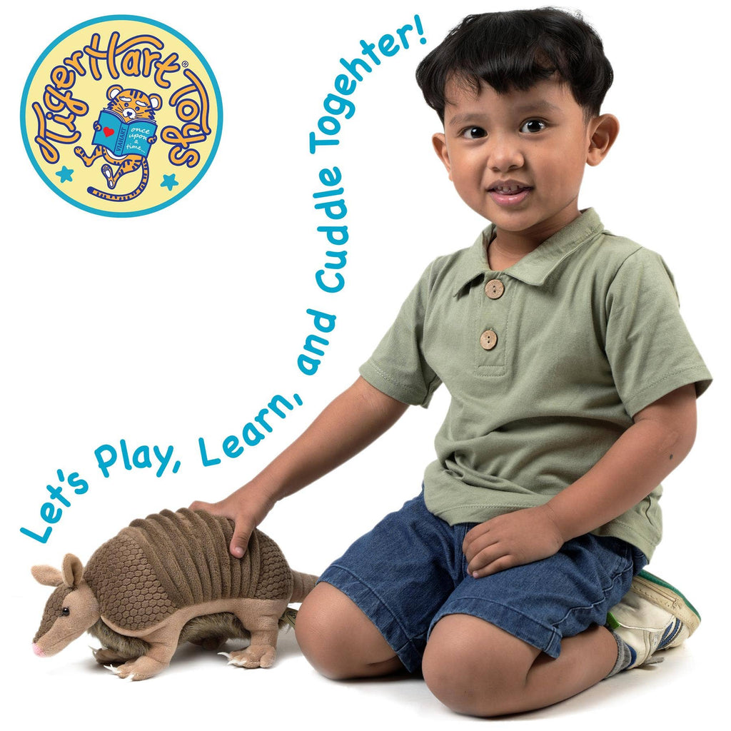 Mike the Texas Armadillo 10" Premium Plush — Western Critter (Quadruplet Story)