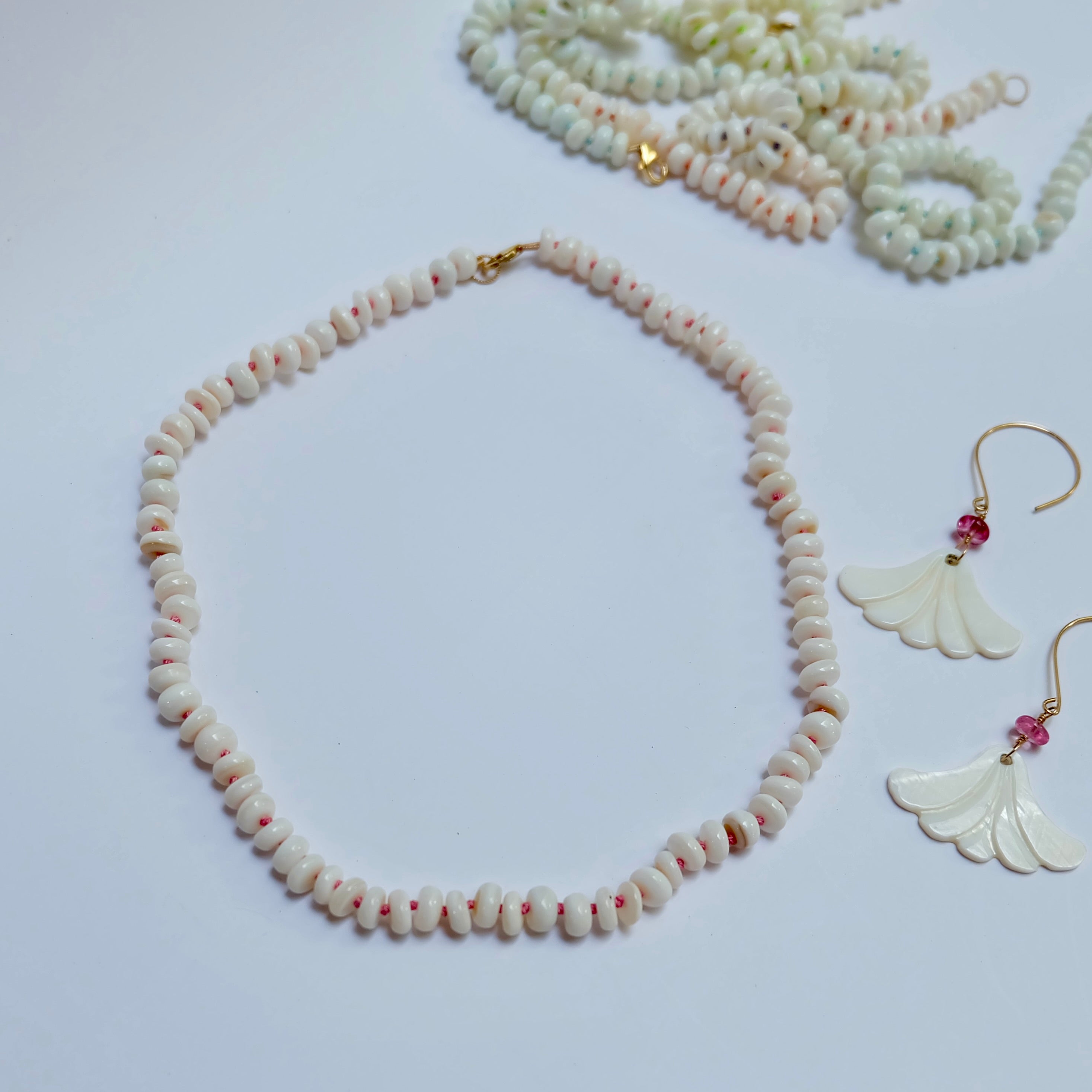 Mother of Pearl Candy Necklace
