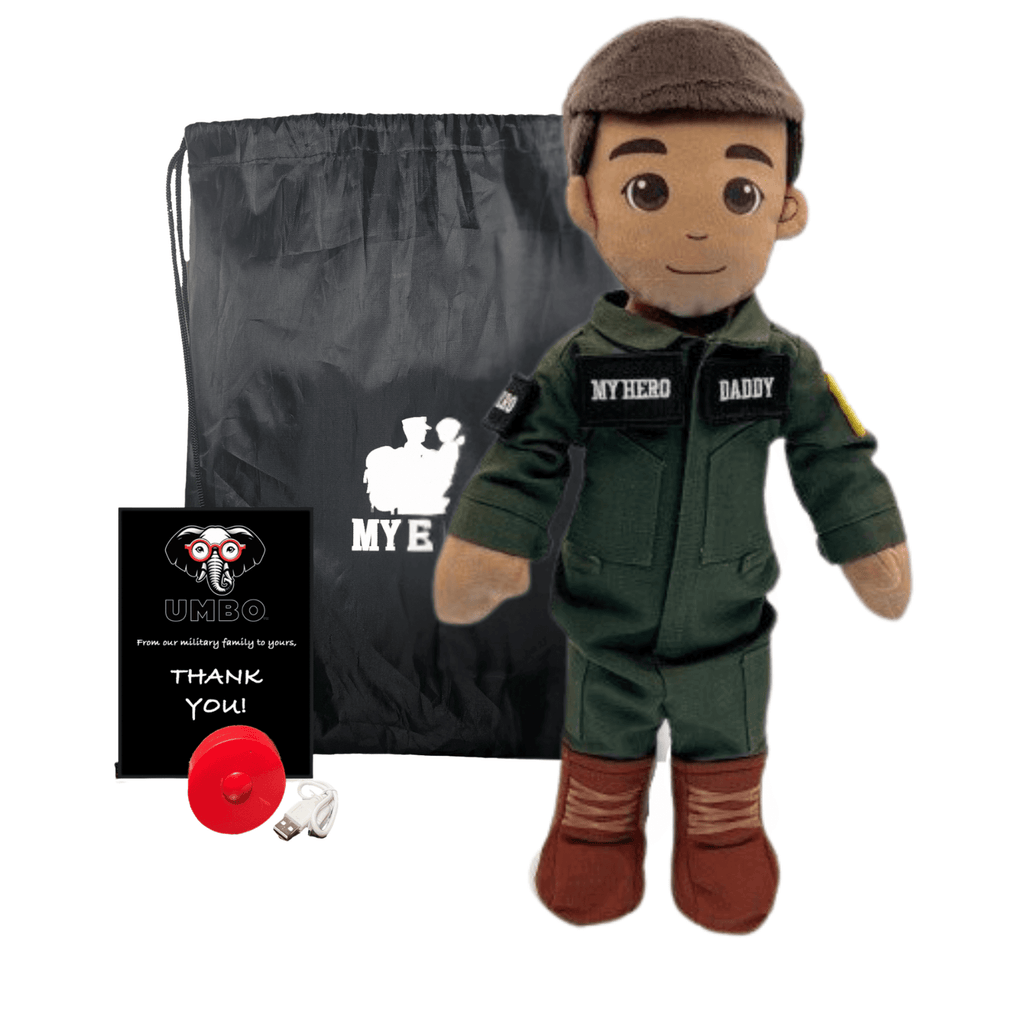 My Hero™ Daddy Doll Navy Sailor | Custom Recordable Plush