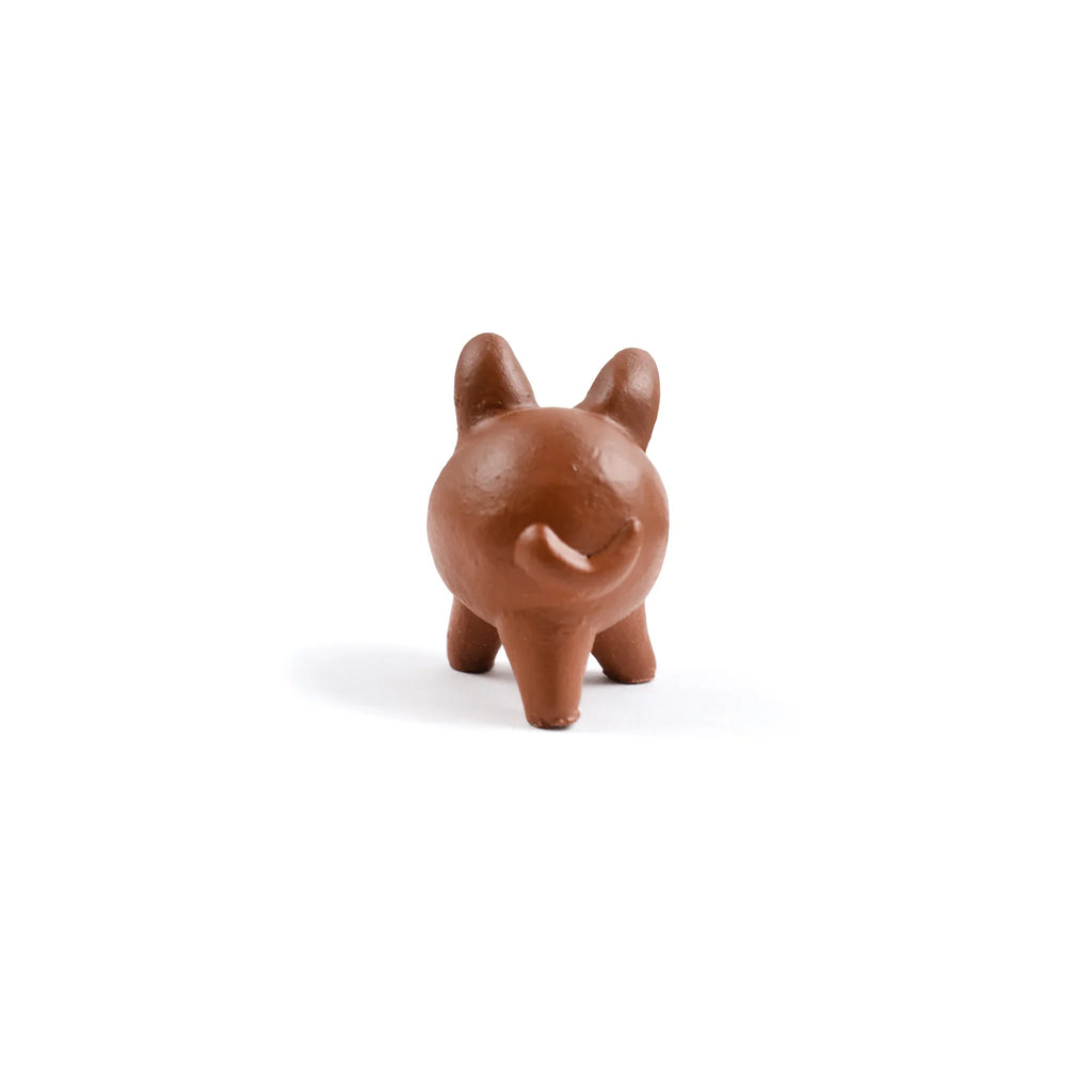 Lucky Three-Legged Terracotta Chanchito Pig
