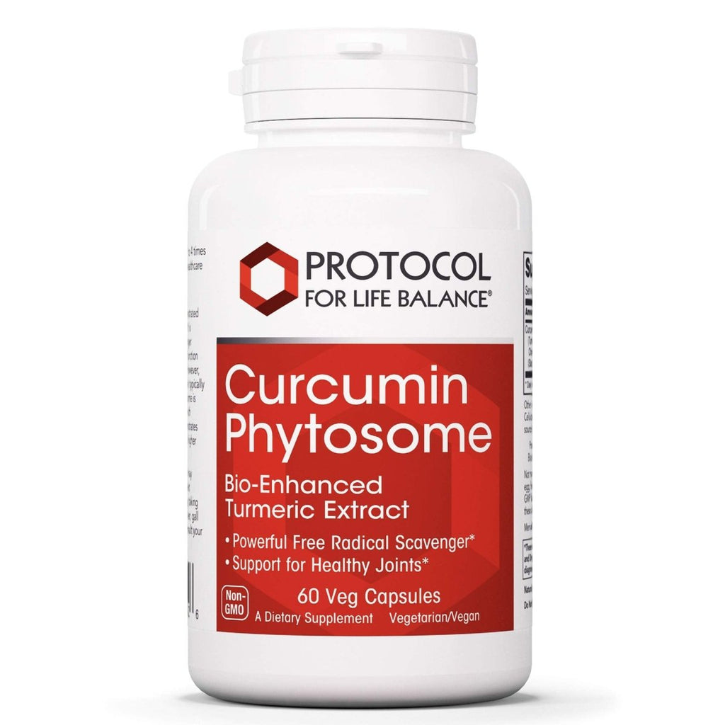 Protocol For Life Balance Curcumin Phytosome Bio-Enhanced Turmeric Extract 60 Vcaps - P4642