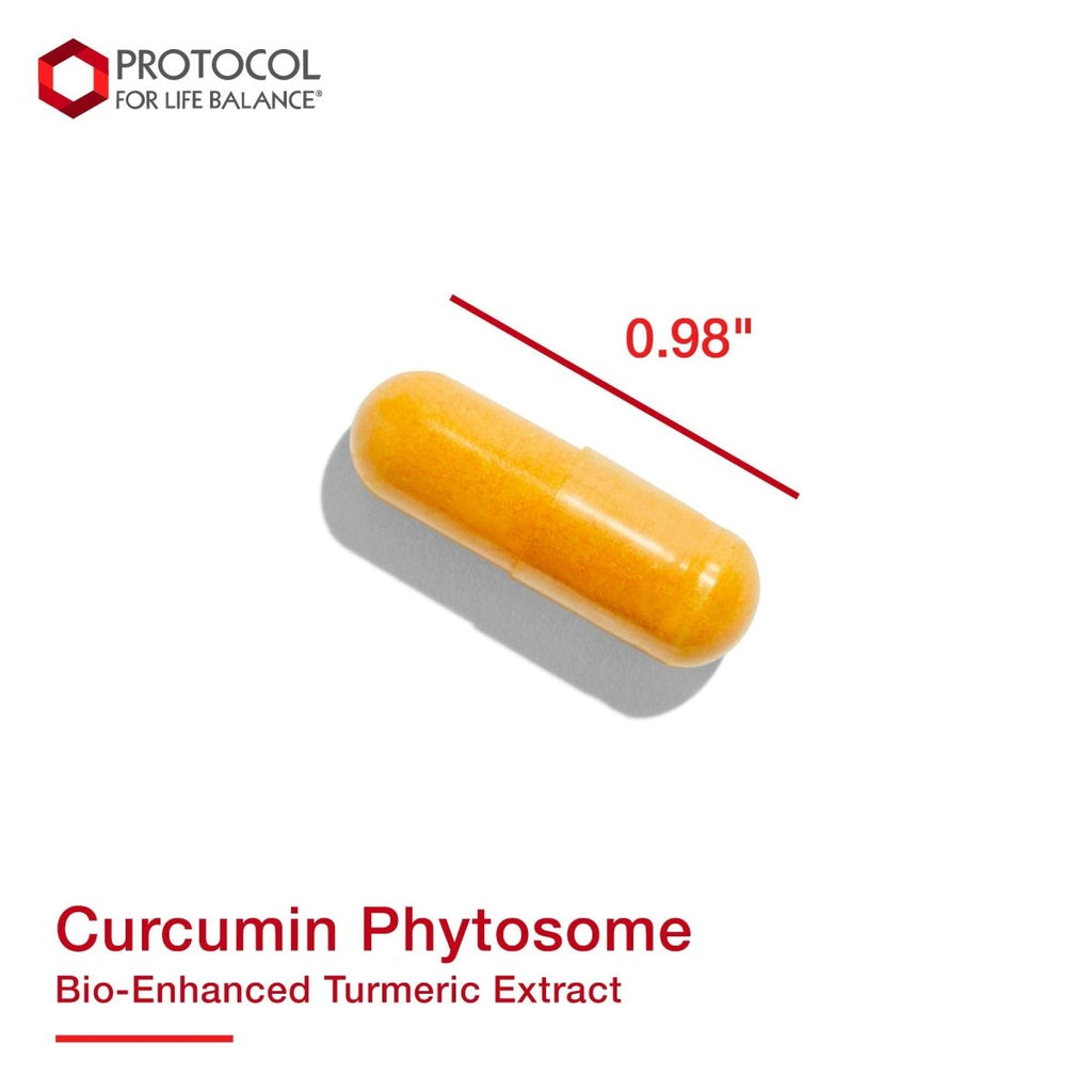 Protocol For Life Balance Curcumin Phytosome Bio-Enhanced Turmeric Extract 60 Vcaps - P4642