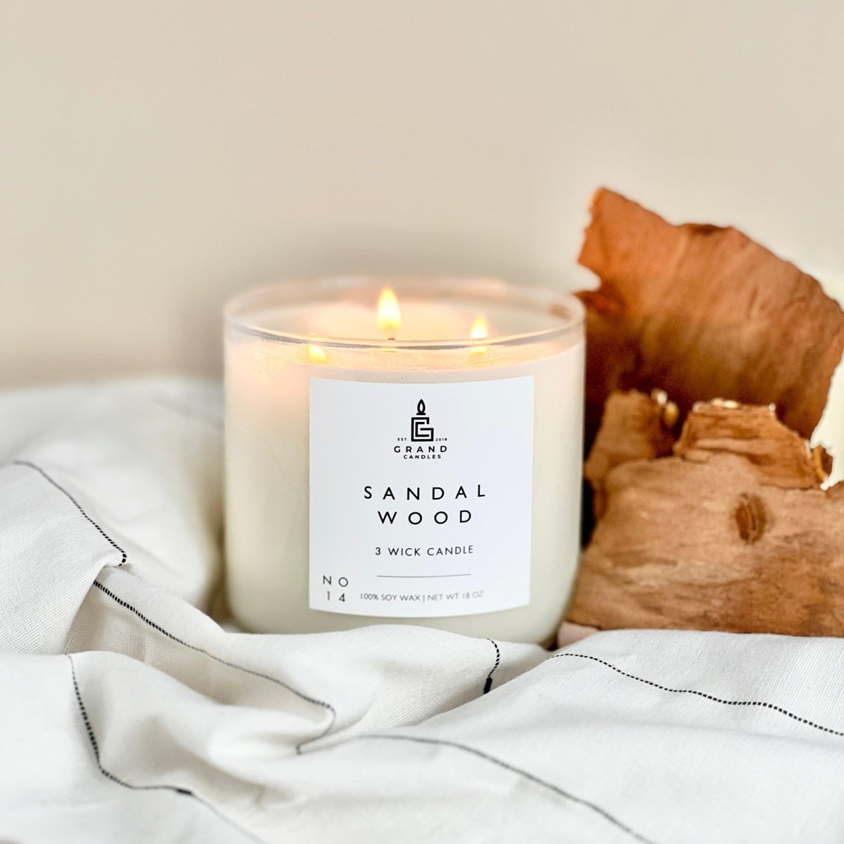 White Sandalwood Candle