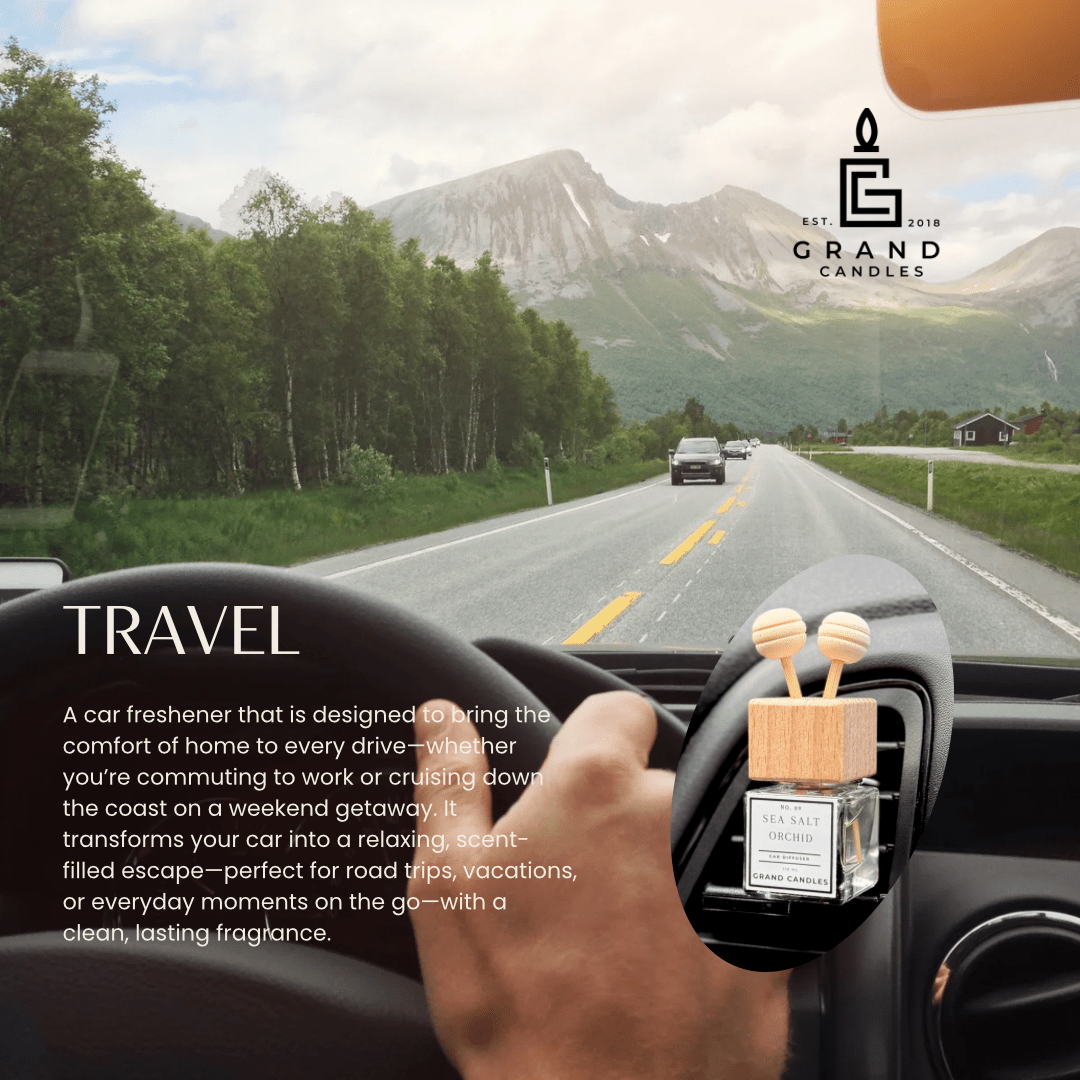 Beachwood + Sea Salt Car Diffuser