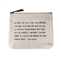 My Wish For You (Maya Angelou Quote) Canvas Zip Bag