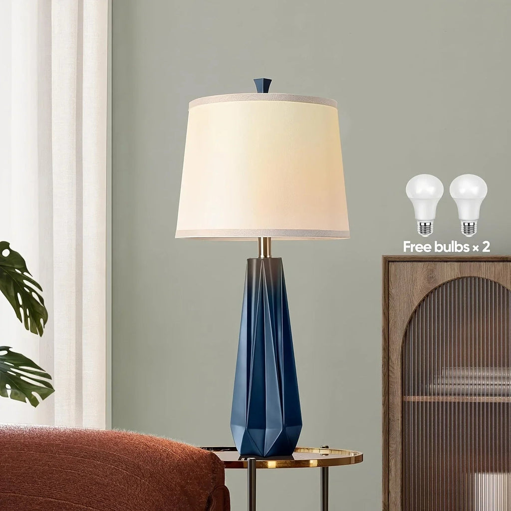 Table Lamp - Modern Navy Blue 27