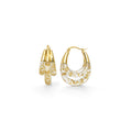Triple Hoop Lucite Earrings