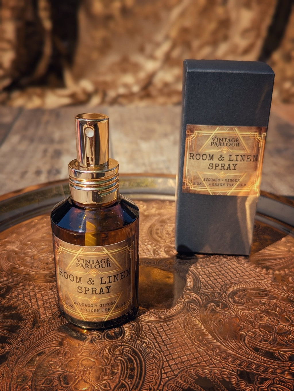 Vintage Room & Linen Spray – Old Hollywood Inspired Home Fragrance Mist
